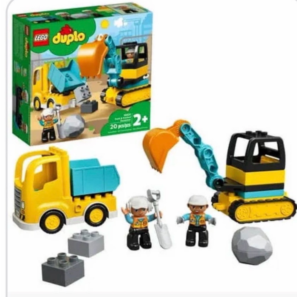 LEGO DUPLO Yellow and Blue Construction Set
